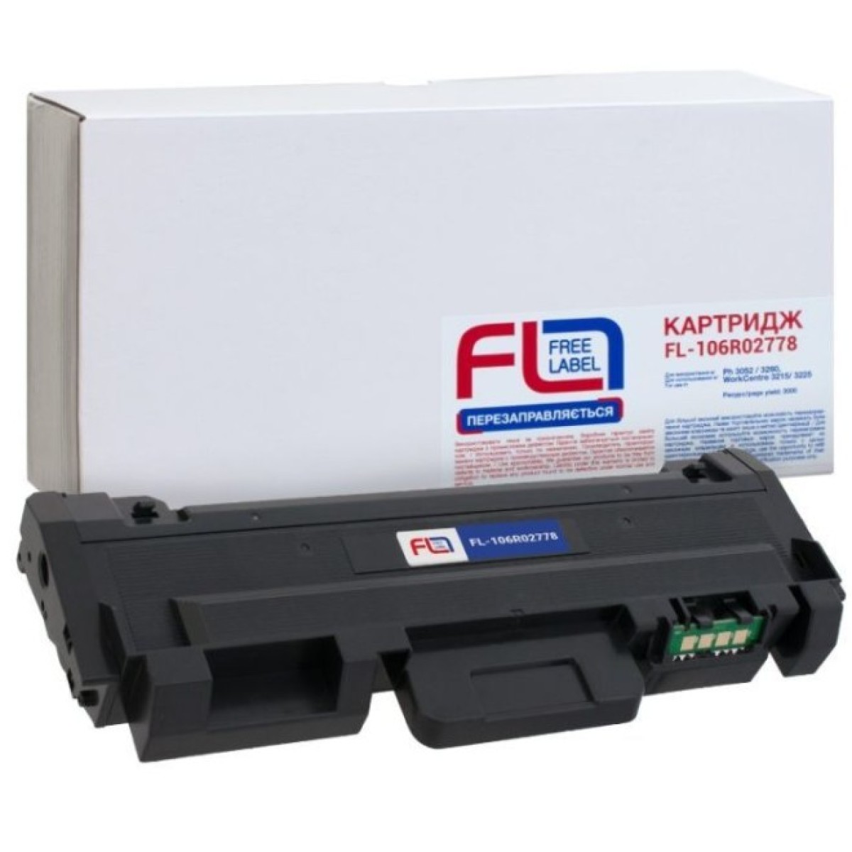Тонер-картридж FREE Label Xerox Ph3052 / 106R02778 (FL-106R02778) 256_256.jpg