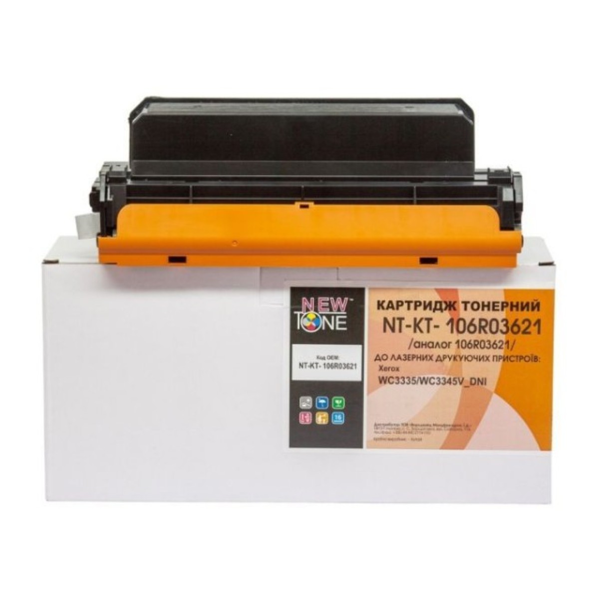 Картридж NewTone Xerox для WС3335/WC3345V_DNI, 106R03621 Black 8К (NT-KT-106R03621) 256_256.jpg