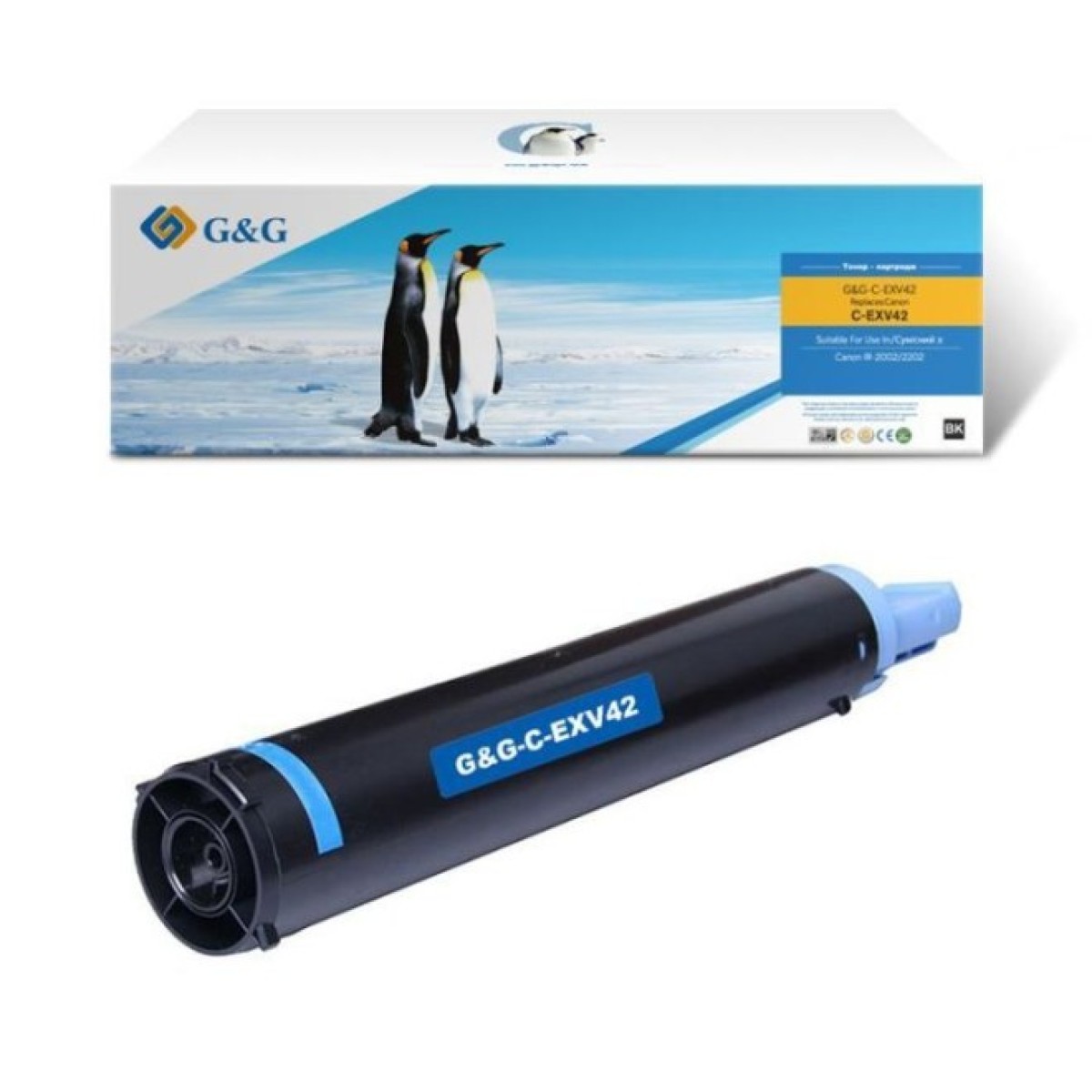 Тонер-картридж G&G для Canon C-EXV42 iR2202/2202N Black (G&G-EXV42) 256_256.jpg