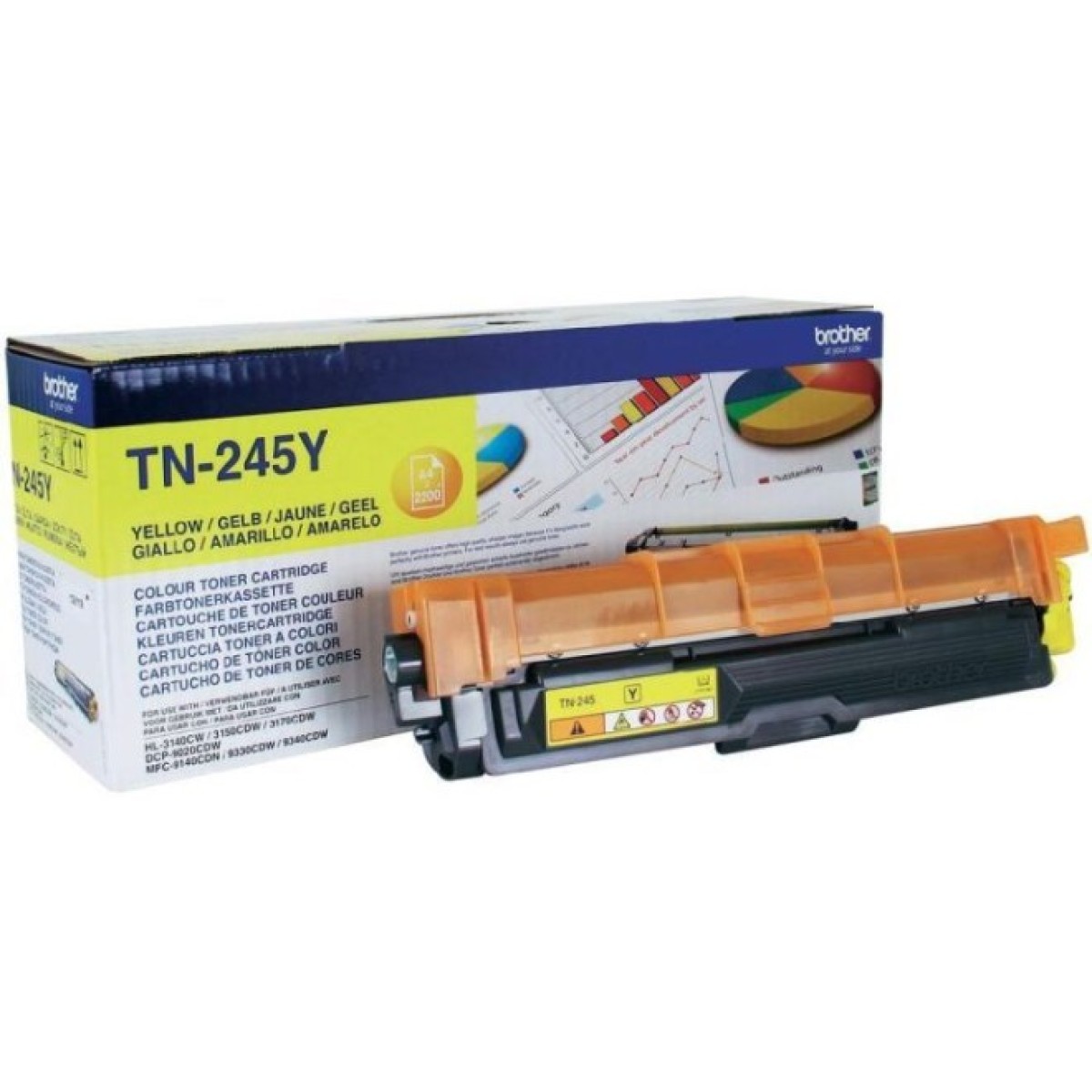 Картридж Brother TN245Y для DCP-9020CDW,HL-3140CW yellow (max) (TN245Y) 256_256.jpg