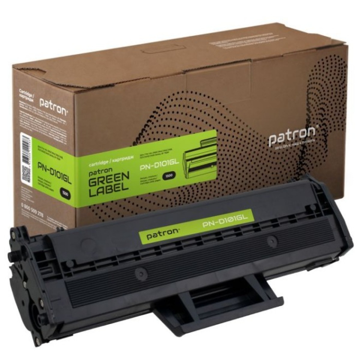 Картридж Patron SAMSUNG MLT-D101S (ML-2160) GREEN Label (PN-D101GL) 256_256.jpg