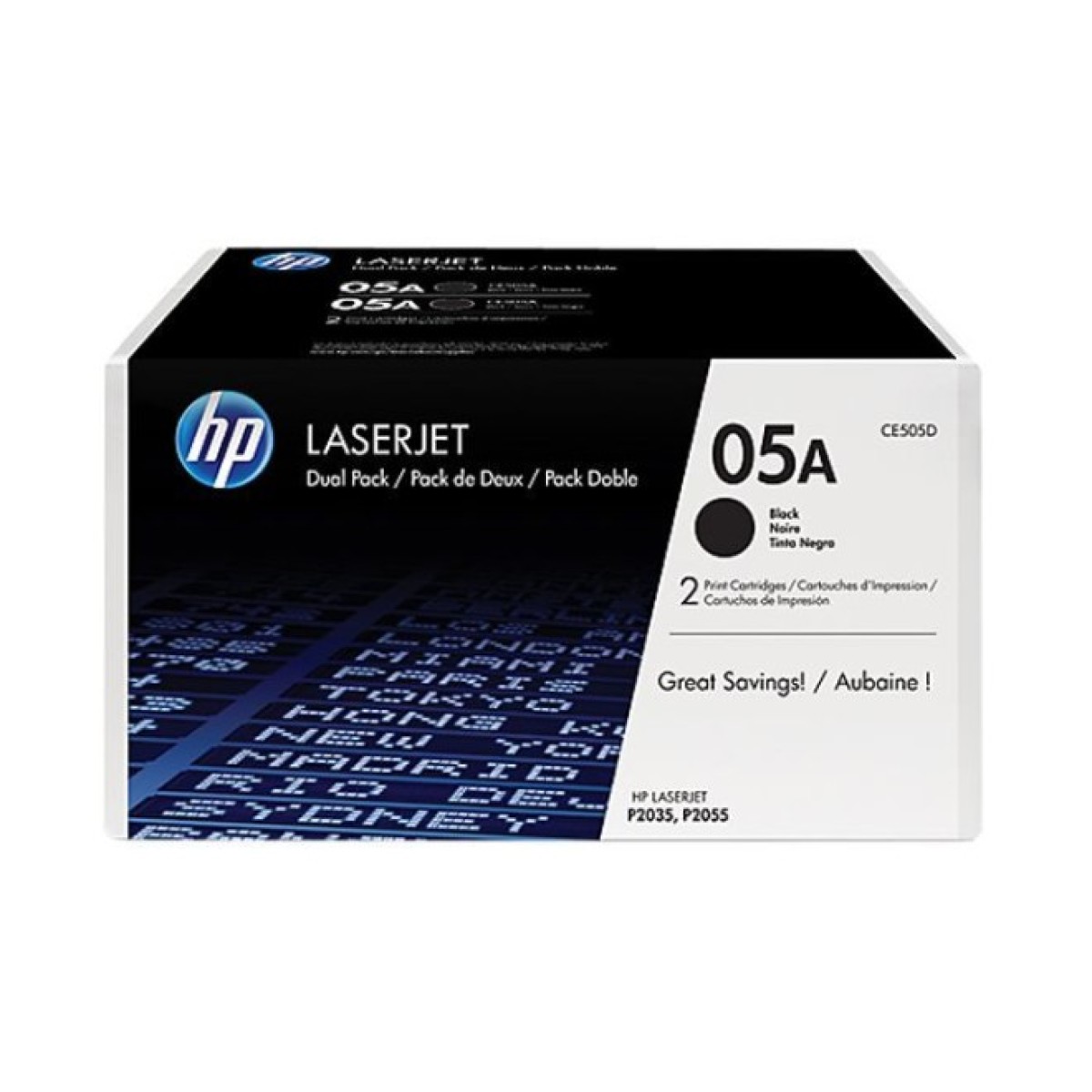 Картридж HP LJ  05A P2035/P2055d/2055dn DUAL PACK (CE505D) 256_256.jpg