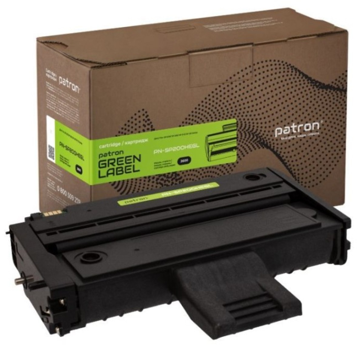 Картридж Patron Ricoh SP 200HE Green Label (PN-SP200HEGL) 256_256.jpg