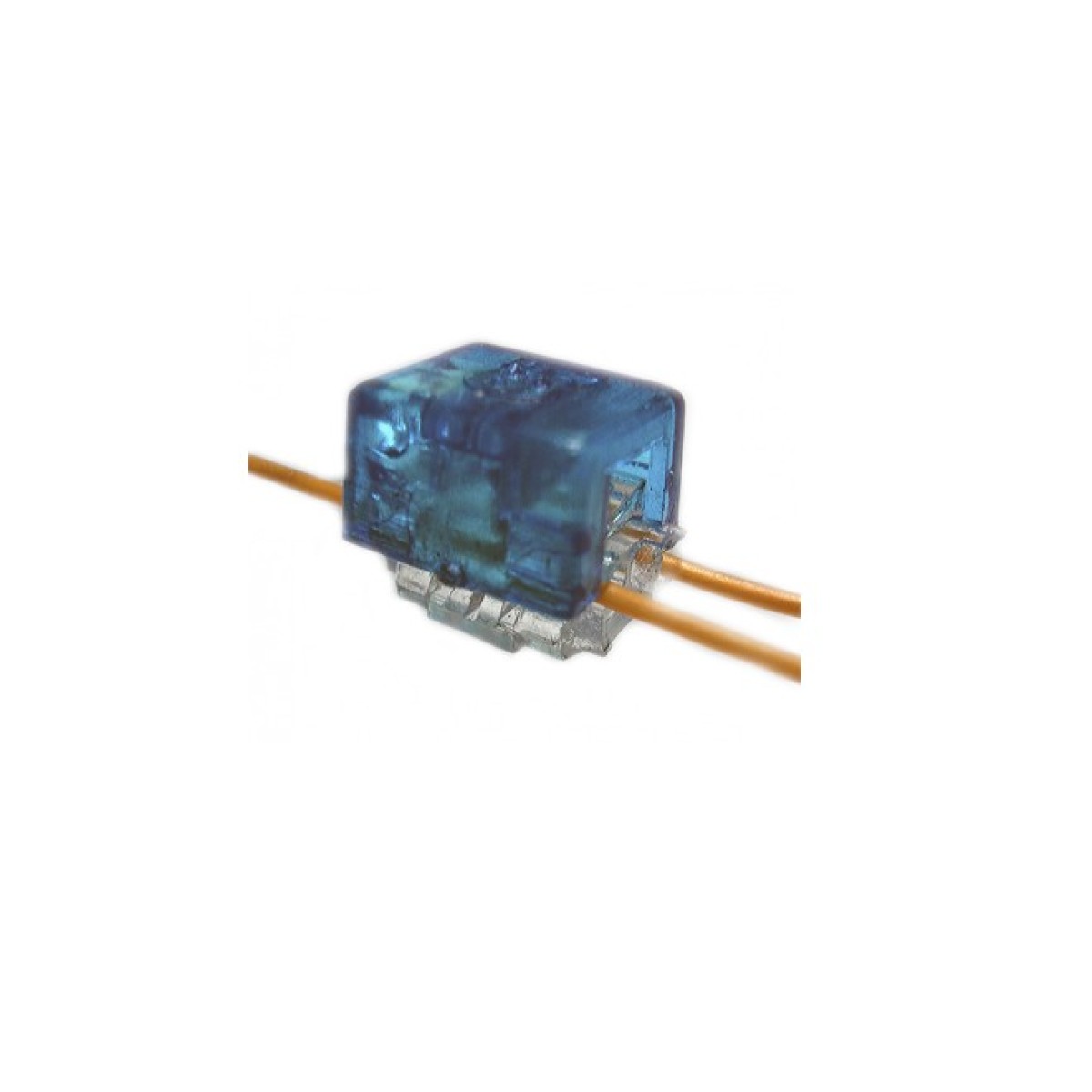 Скотчлок В-тип (двухсторонний, 2 провода 0,4…0,7 мм), синий Kingda - 100 шт. 98_98.jpg - фото 3