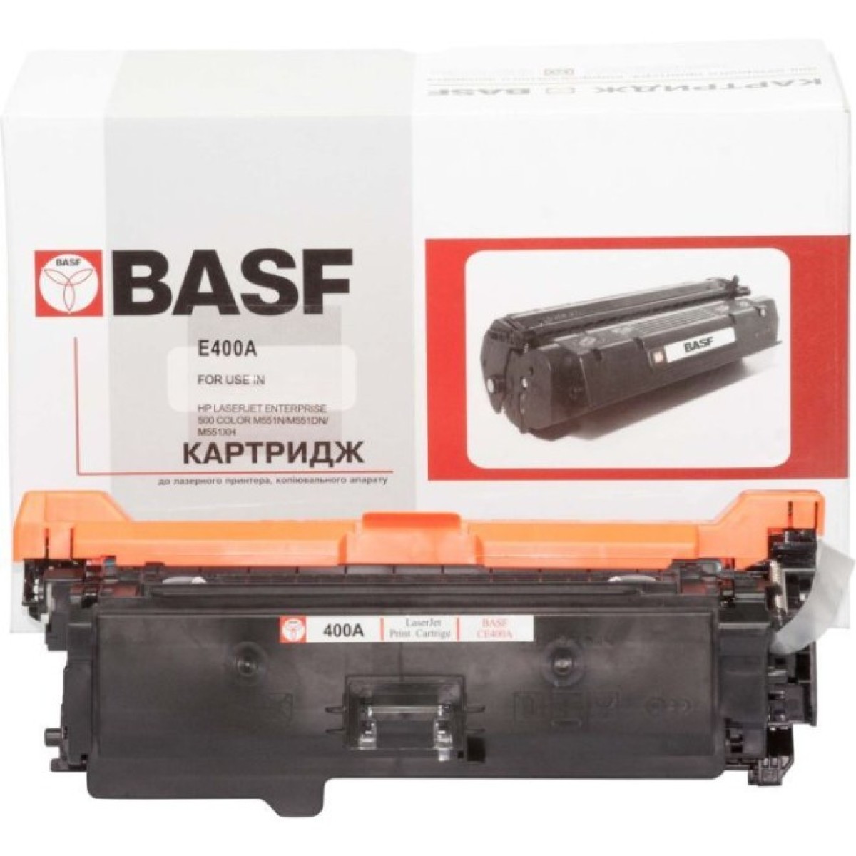 Картридж BASF HP LJ Enterprise 500 Color M551n/dn/xh/CE400A Black (KT-CE400A) 256_256.jpg