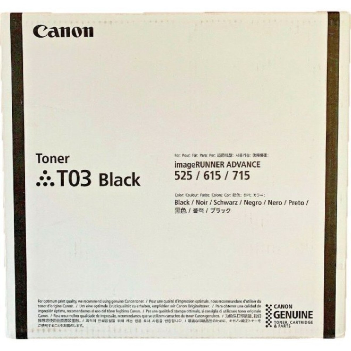 Тонер-картридж Canon T03 Black, iRA 525/615/715 (2725C001AA) 256_256.jpg