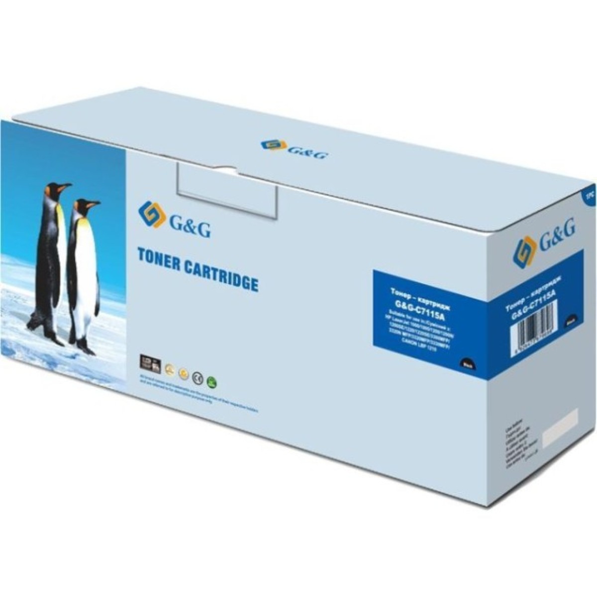 Картридж G&G для HP LJ 1200/1220/1000w/1005w Black (G&G-C7115A) 256_256.jpg