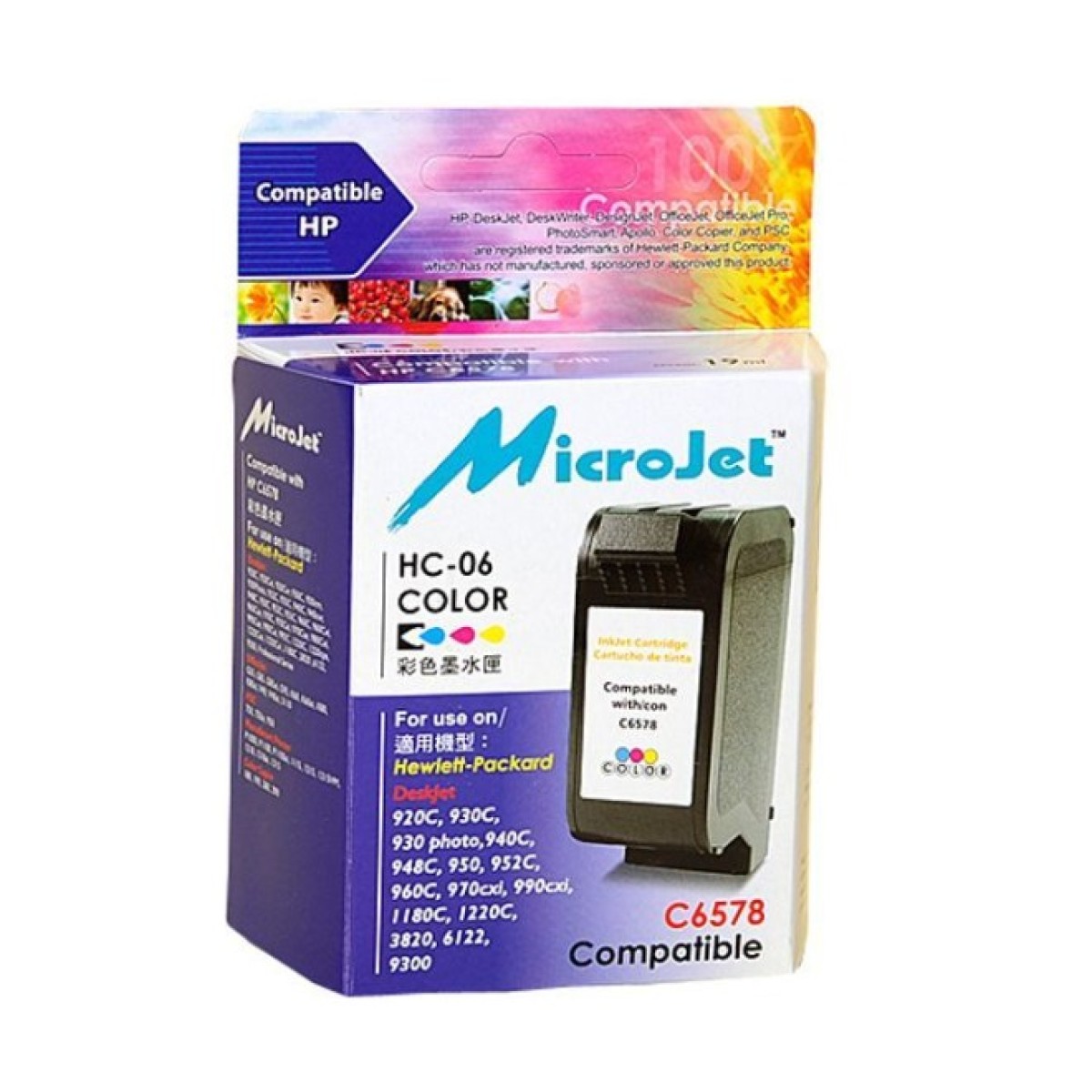 Картридж Microjet для HP №78 Color для HP DJ 930C/950C/970C (HC-06) 256_256.jpg