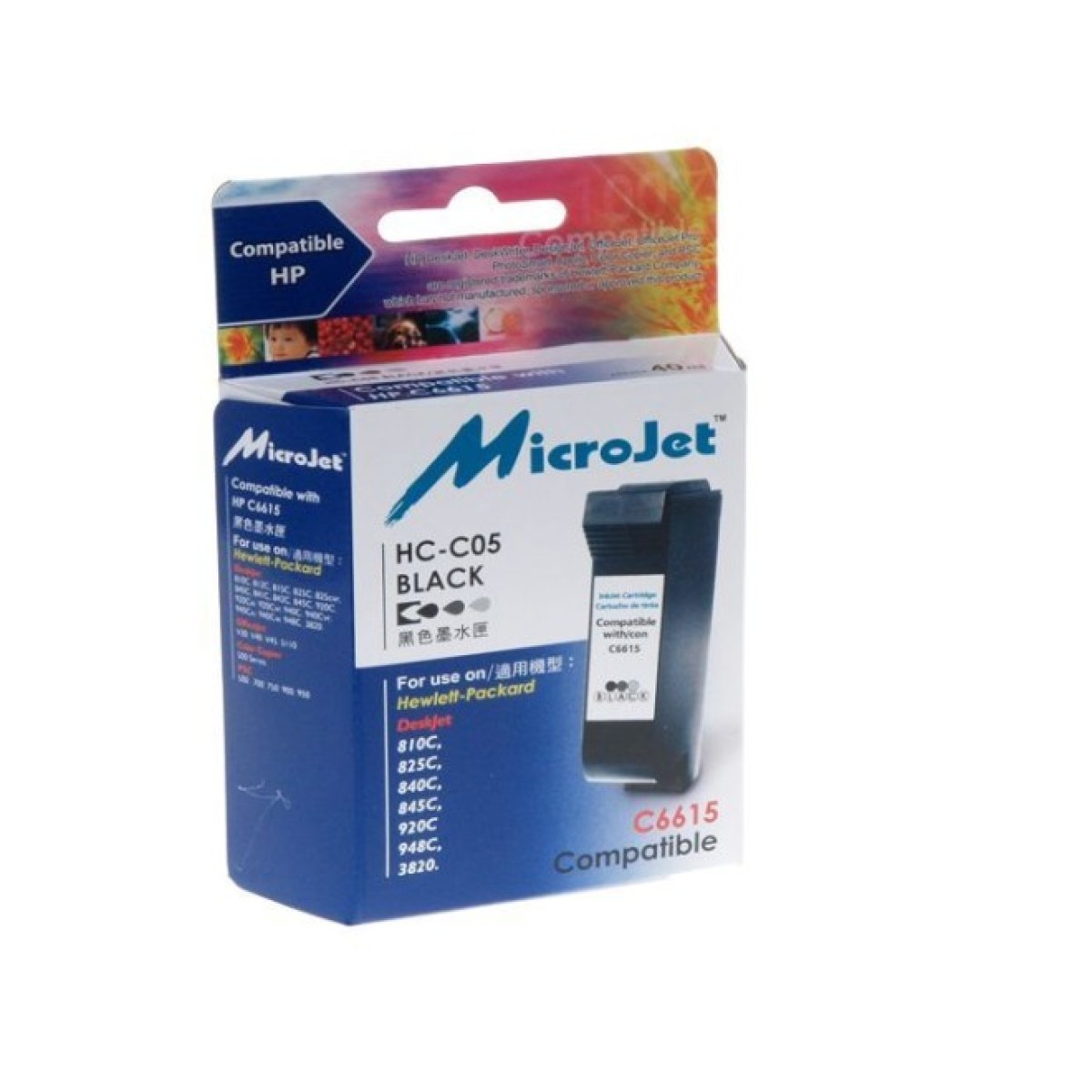 Картридж Microjet для HP №15 Black (HC-C05) 256_256.jpg