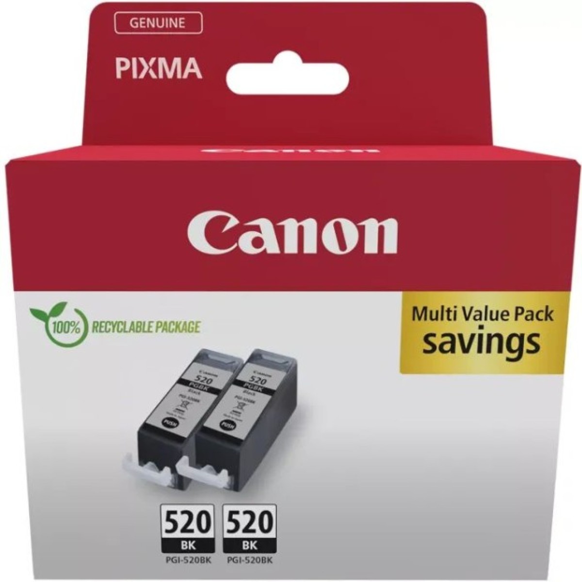 Картридж Canon PGI-520 Black Double pack, carton (2932B019) 256_256.jpg