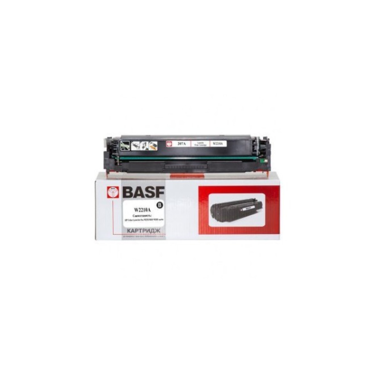 Картридж BASF HP CLJ M255, MFP M282/M283 , W2210A Black 1250ст (BASF-KT-W2210A) 256_256.jpg