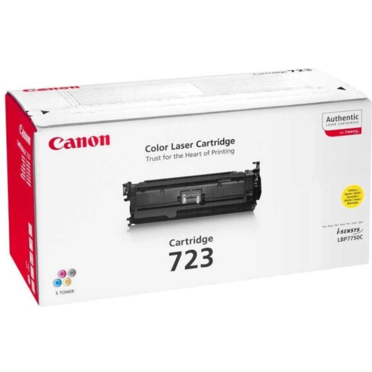 Картридж Canon 723 для LBP7750/LBP7750Cdn yellow (2641B002) 256_256.jpg