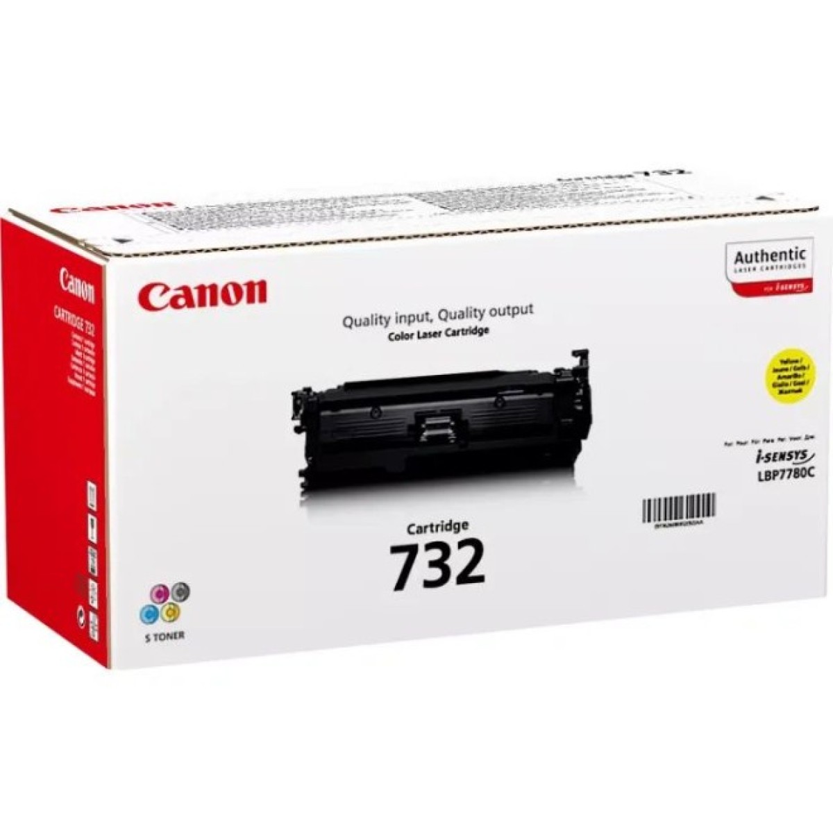 Картридж Canon 732 Y для LBP7780 yellow (6260B002) 256_256.jpg
