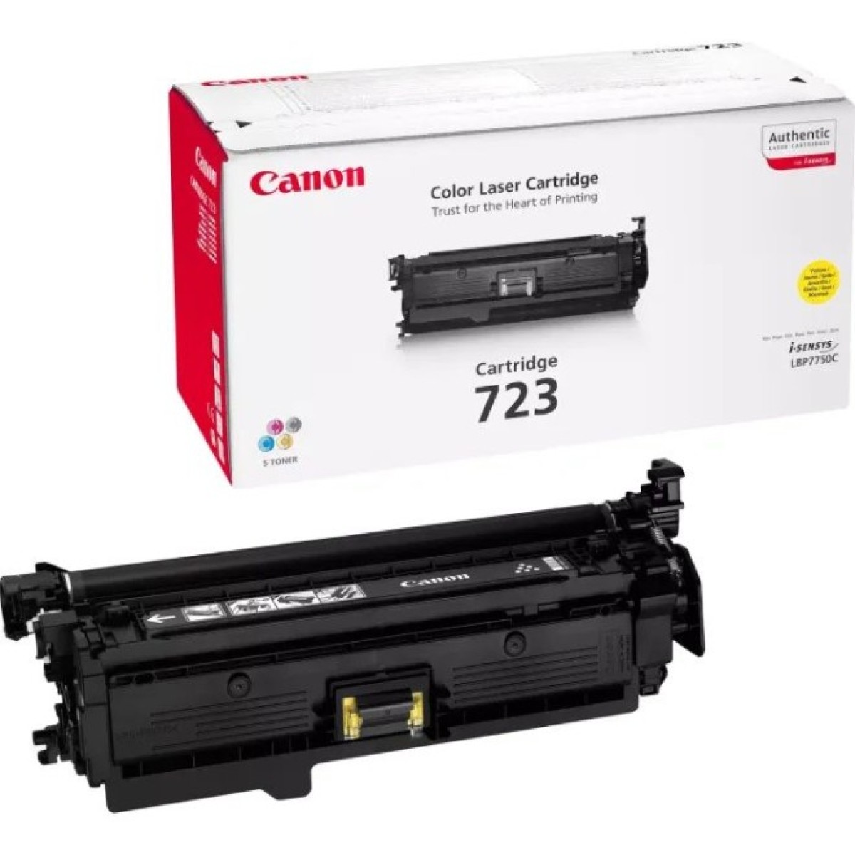 Картридж Canon 723 для LBP7750/LBP7750Cdn yellow (2641B002) 98_98.jpg - фото 3
