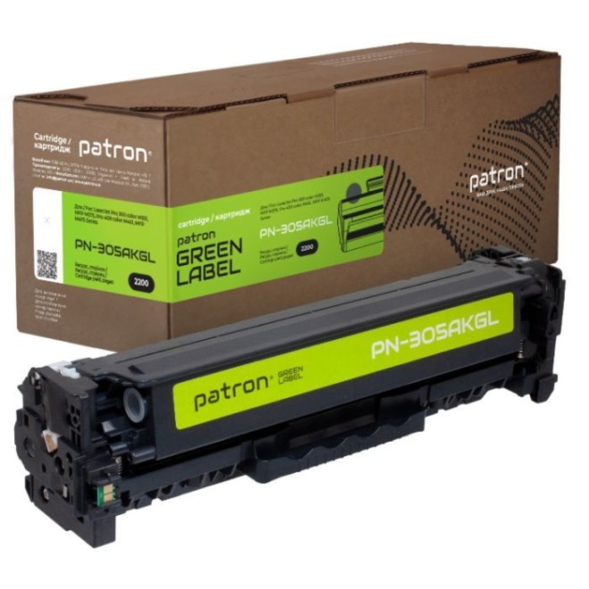Картридж Patron HP 305A (CE410A) black Green Label (PN-305AKGL) 256_256.jpg