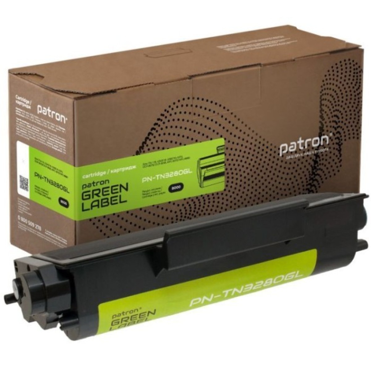 Тонер-картридж Patron Brother TN-3280 Green Label (PN-TN3280GL) 256_256.jpg