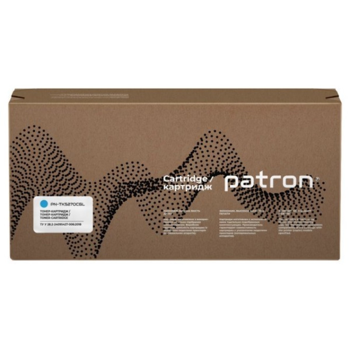 Тонер-картридж Patron Kyocera Mita TK-5270C cyan Green Label (PN-TK5270CGL) 98_98.jpg - фото 6