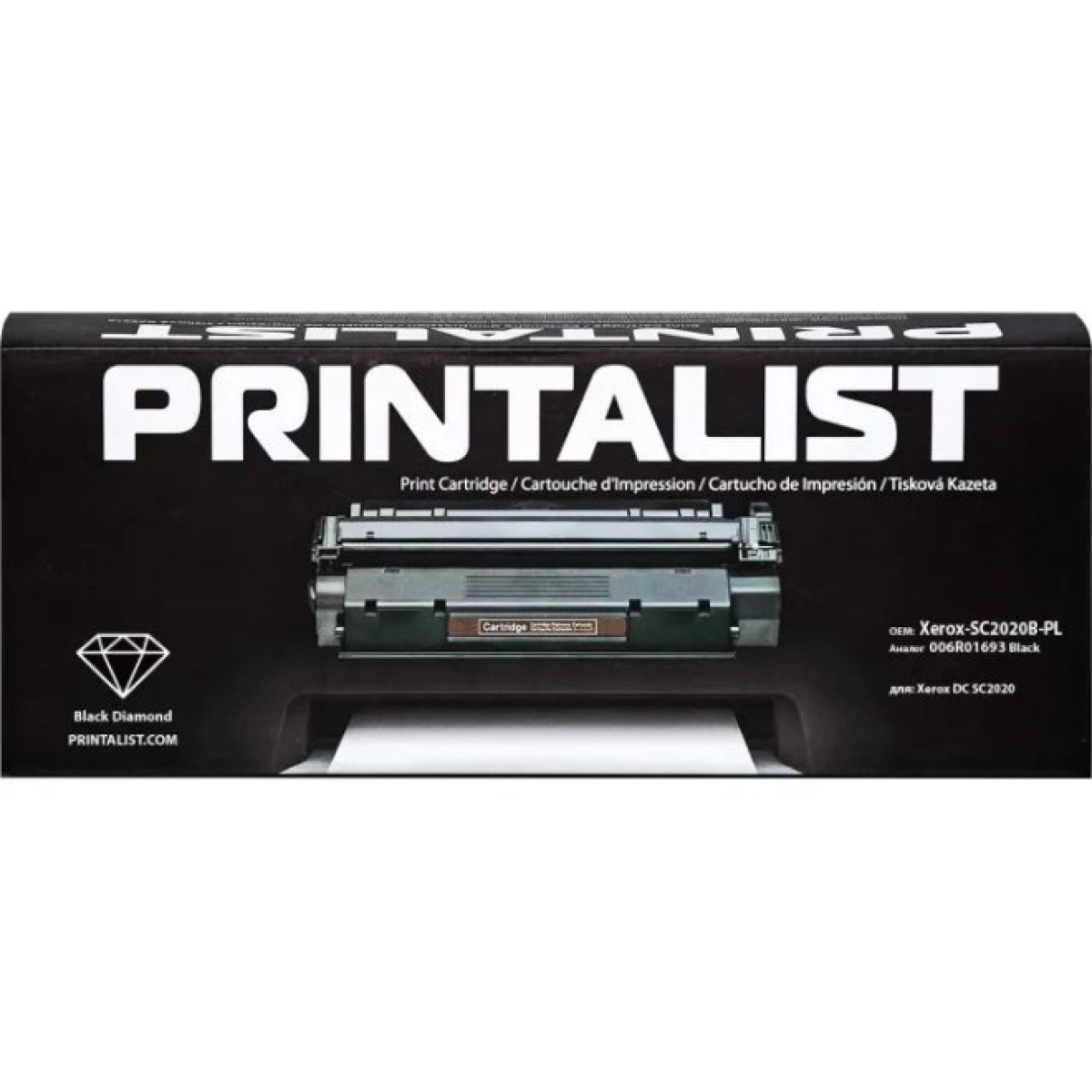 Картридж Printalist Xerox DC SC2020/ 006R01693 Black (Xerox-SC2020B-PL) 256_256.jpg
