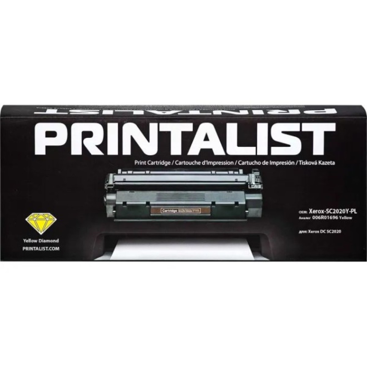 Картридж Printalist Xerox DC SC2020/ 006R01696 Yellow (Xerox-SC2020Y-PL) 256_256.jpg