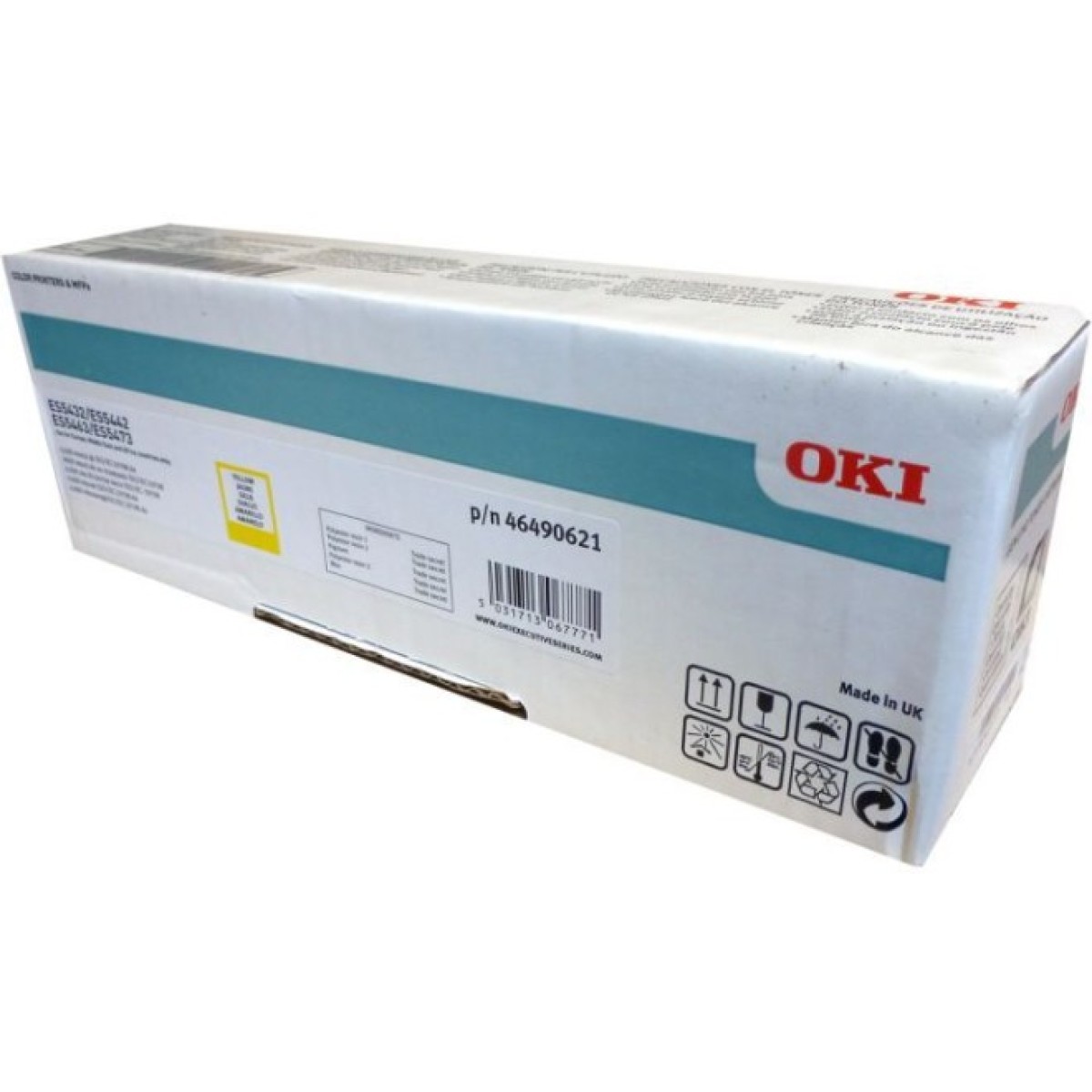 Тонер-картридж OKI ES5432/5473 YELLOW 6K (46490621) 256_256.jpg