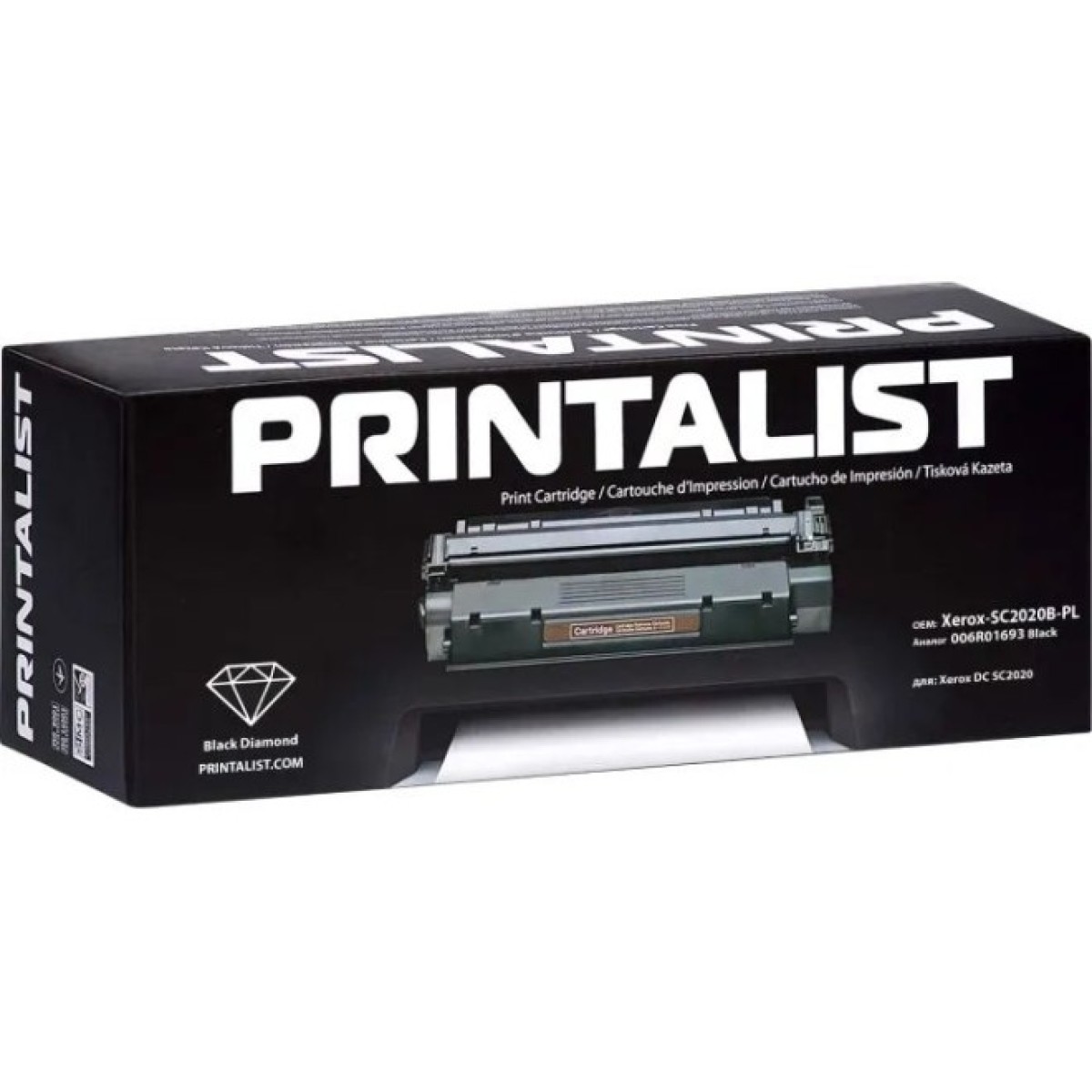 Картридж Printalist Xerox DC SC2020/ 006R01693 Black (Xerox-SC2020B-PL) 98_98.jpg - фото 4