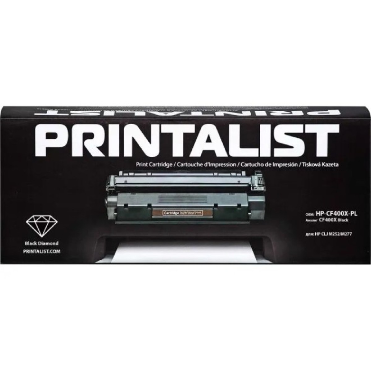 Картридж Printalist HP LJ M252/M277/ CF400X Black (HP-CF400X-PL) 256_256.jpg