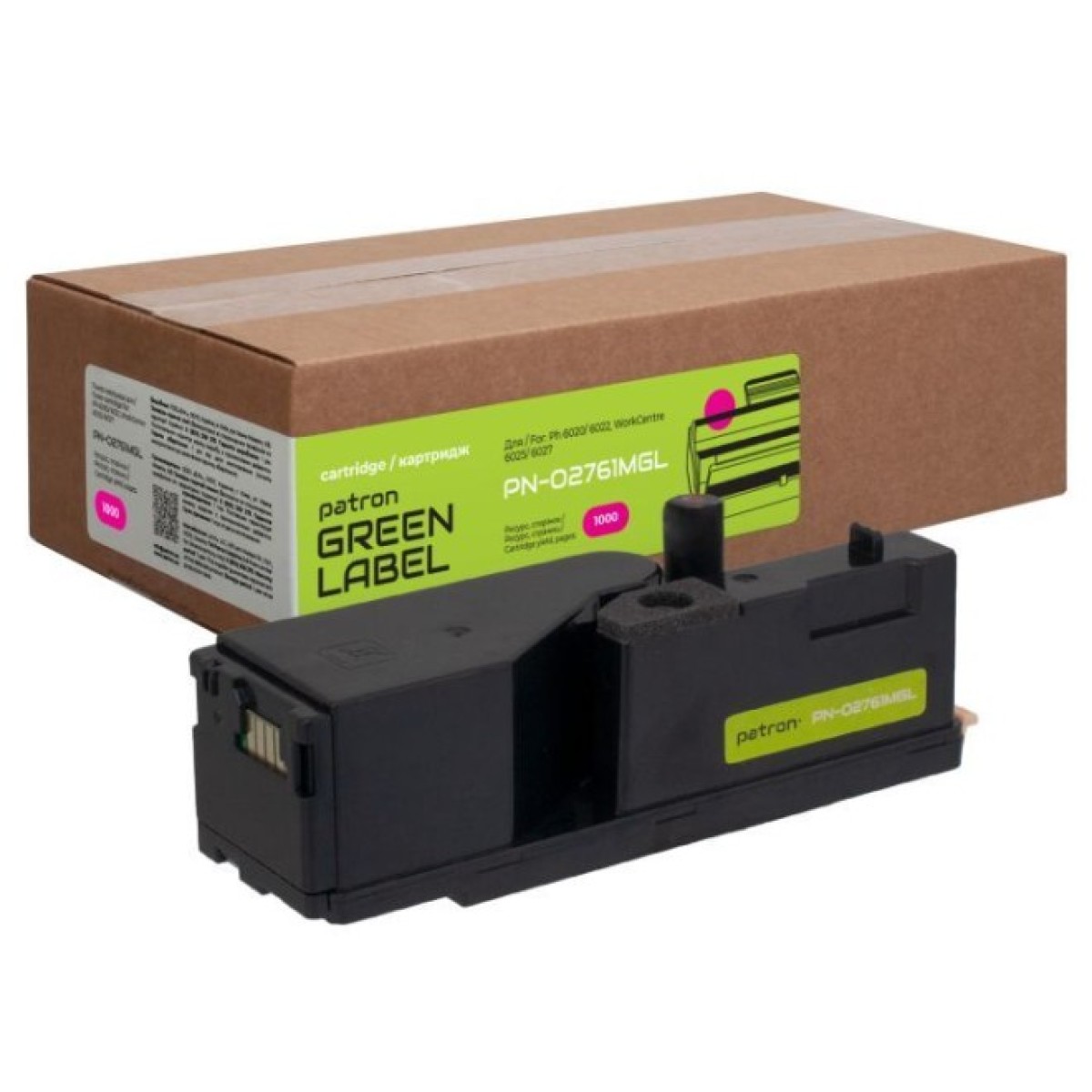 Тонер-картридж Patron Xerox 106R02761 Green Label, Magenta (PN-02761MGL) 256_256.jpg