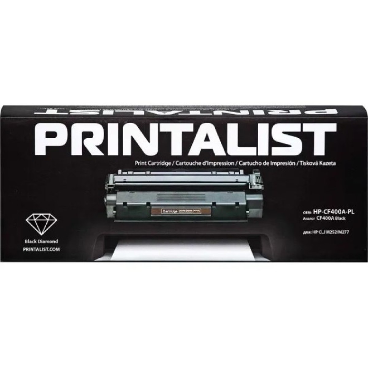 Картридж Printalist HP LJ M252/M277 CF400A Black (HP-CF400A-PL) 256_256.jpg