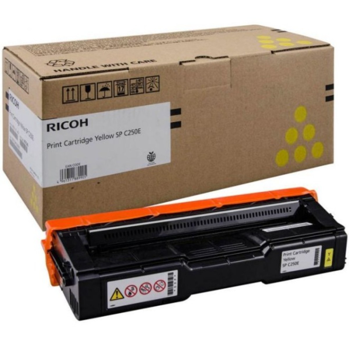 Тонер-картридж Ricoh SPC250/SPC260/SPC261 Yellow 1,6К (407546) 256_256.jpg