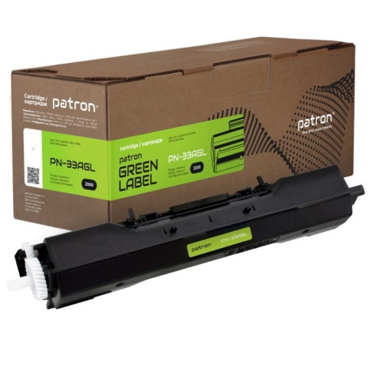 Тонер-картридж Patron HP CF233A GREEN Label (PN-33AGL) 256_256.jpg