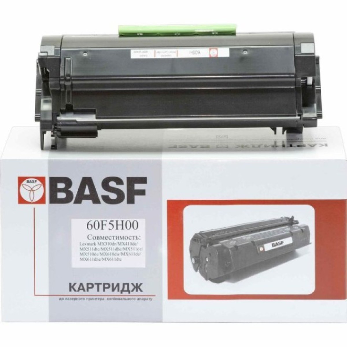 Картридж BASF для Lexmark MX310/410/510/511/611 Black (KT-MX310-60F5H00) 256_256.jpg