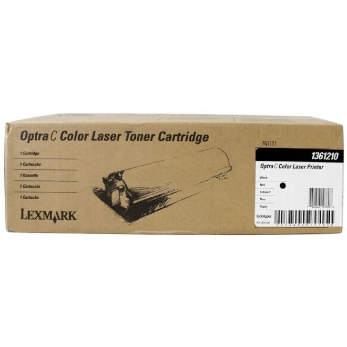 Картридж Lexmark Optra C, 4K, Black (1361210) 256_256.jpg