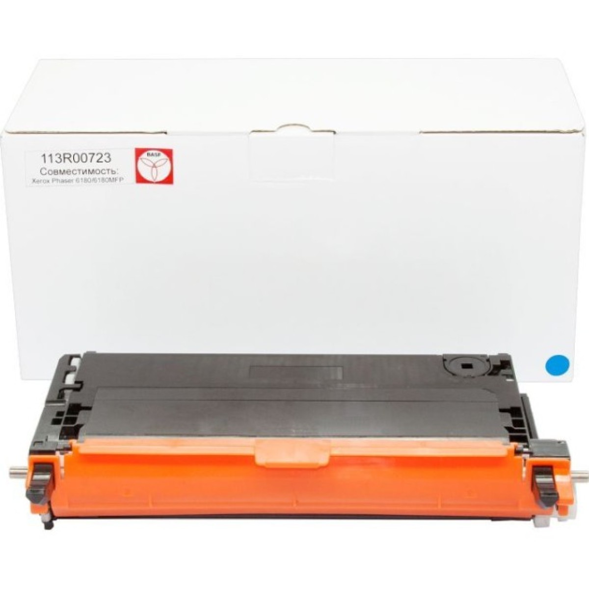 Тонер-картридж BASF Xerox Ph 6180 Cyan 113R00723 (KT-113R00723) 256_256.jpg