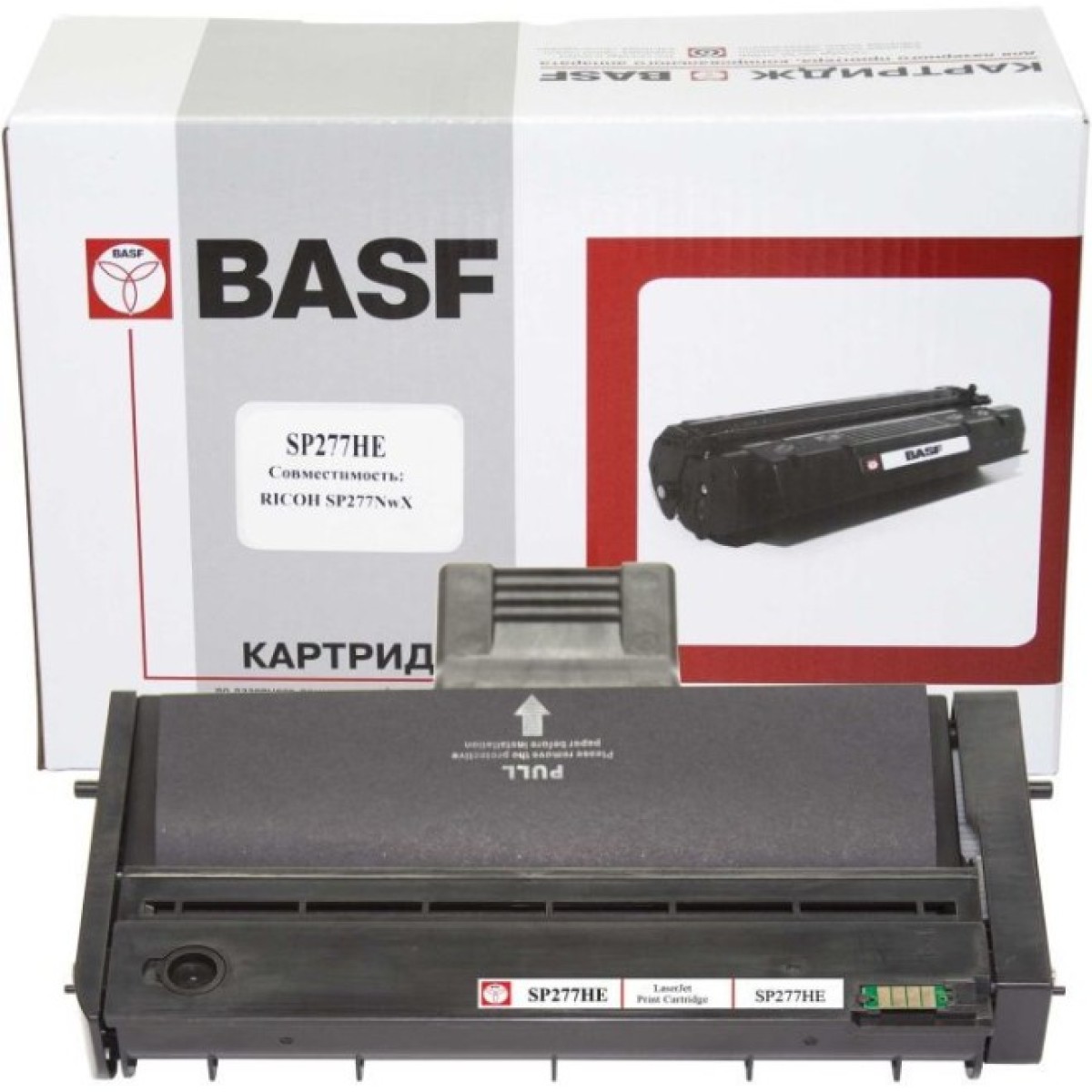 Тонер-картридж BASF Ricoh Aficio SP SP277NwX, 408160 Black (KT-SP277HE) 256_256.jpg