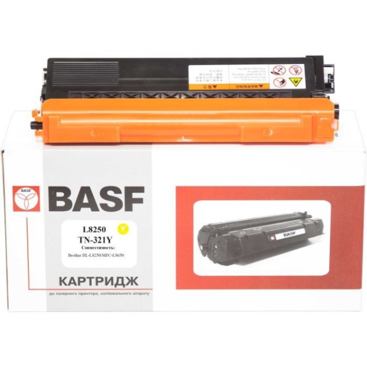 Тонер-картридж BASF Konica Minolta Bizhub C224/284/364, TN321Y (KT-TN321Y) 98_98.jpg - фото 1
