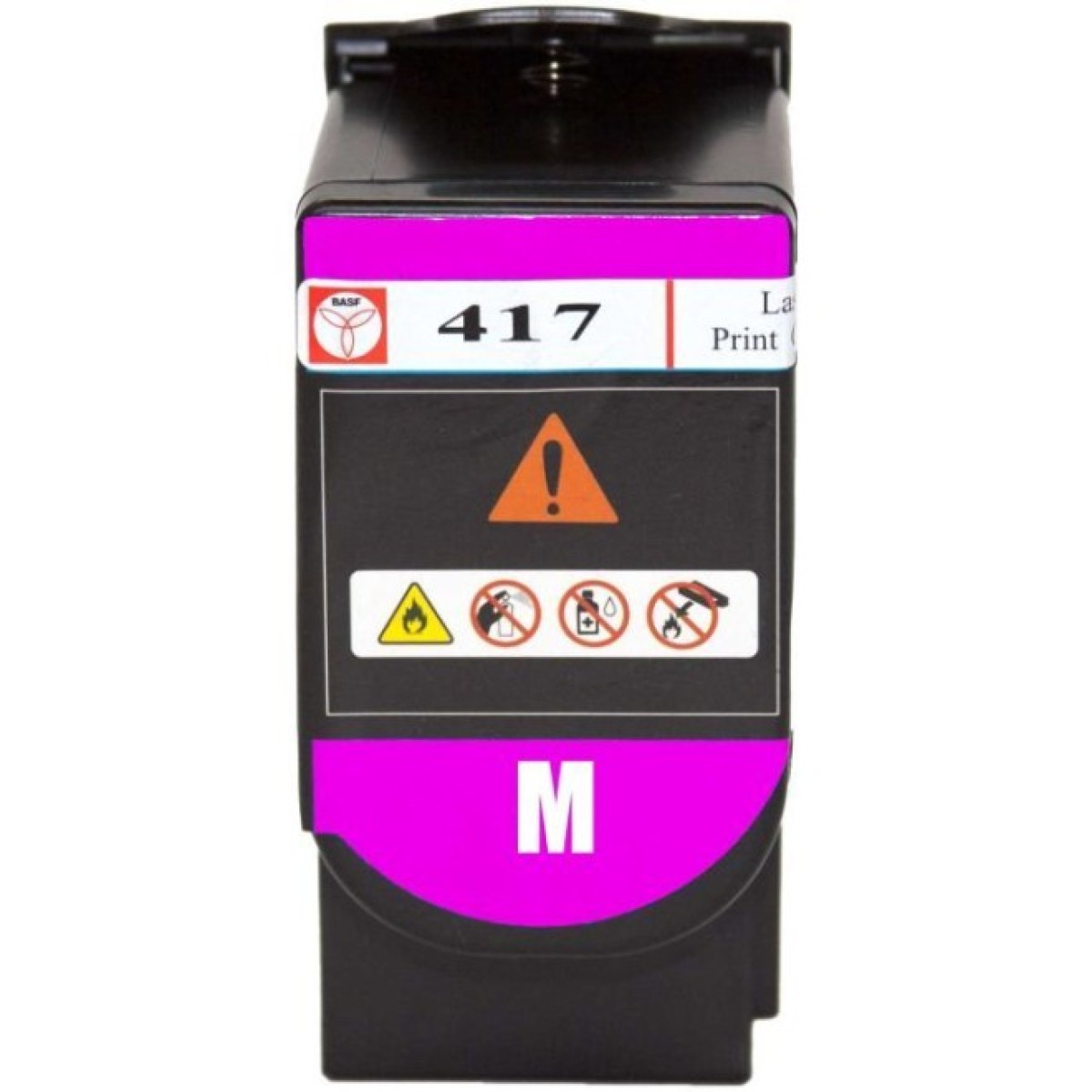 Тонер-картридж BASF Lexmark CS417dn 71B0H30 Magenta (BASF-KT-71B0H30) 98_98.jpg - фото 2
