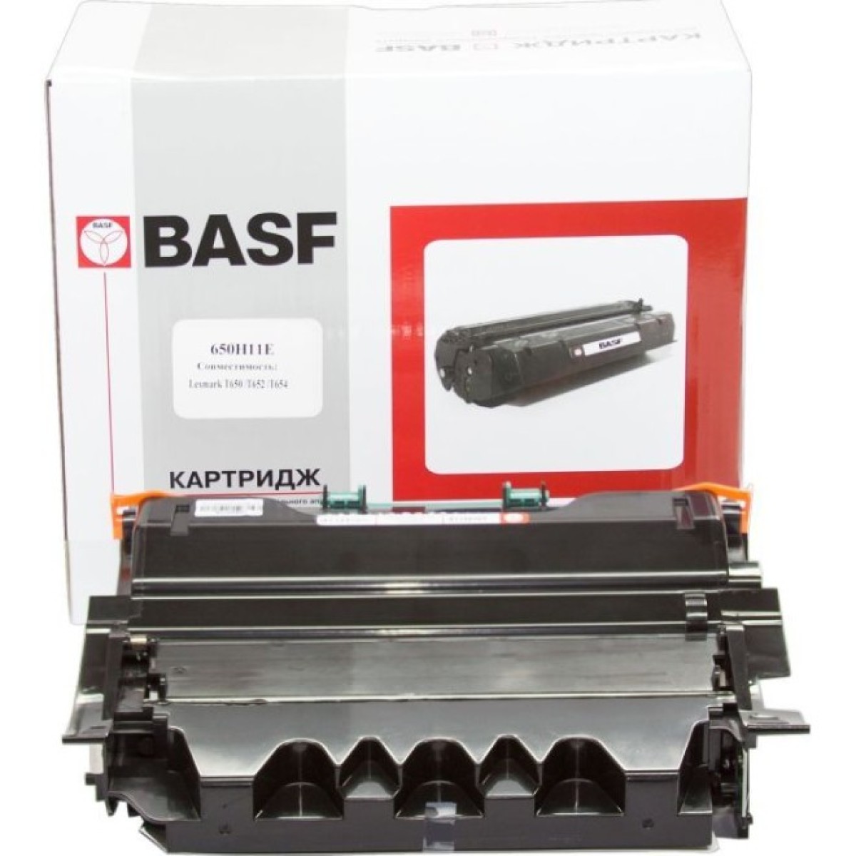 Тонер-картридж BASF Lexmark T650/T652/T654 Black (BASF-KT-T650H11E) 256_256.jpg