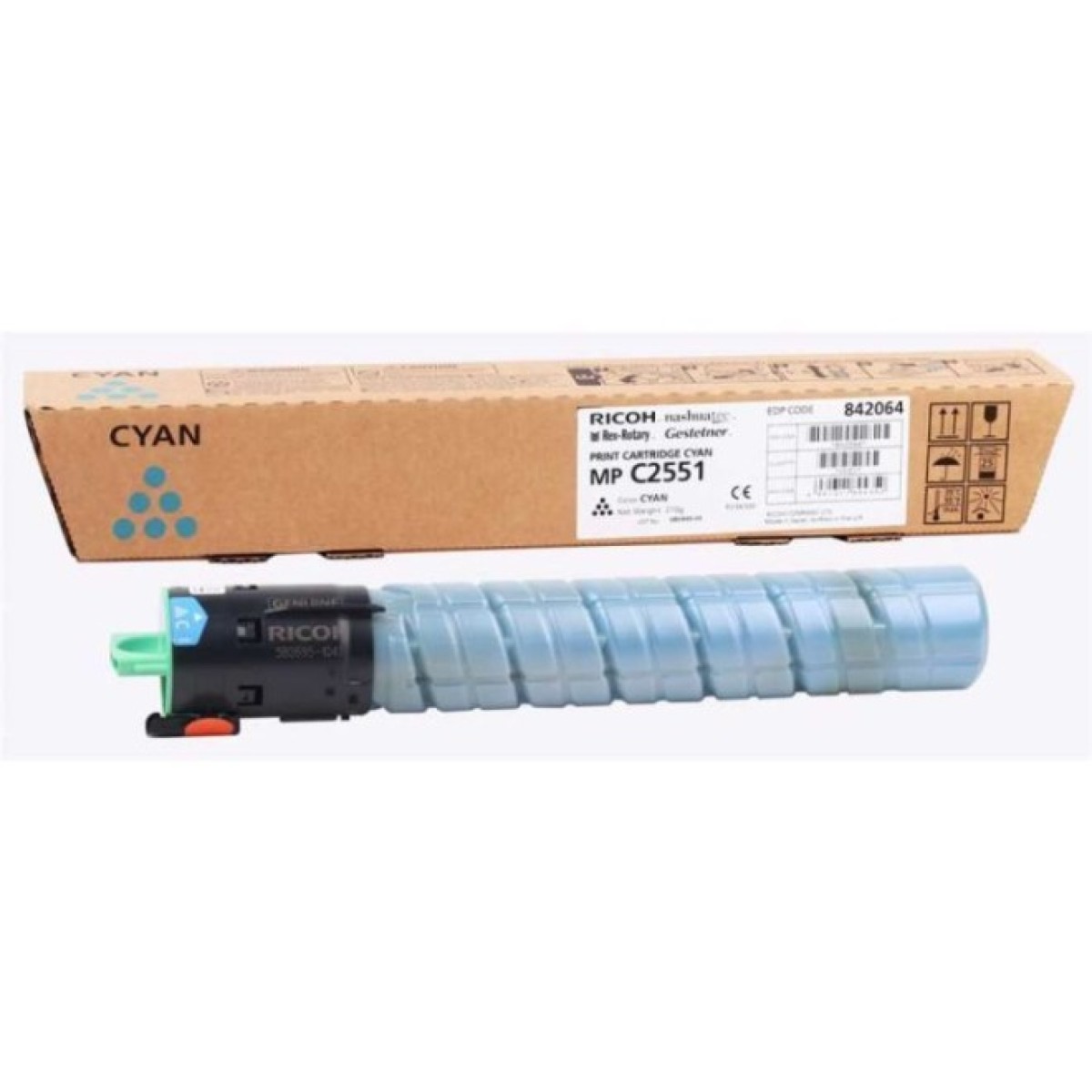 Тонер-картридж Ricoh MPC2030/ MPC2050 Cyan 9,5K (842064) 256_256.jpg