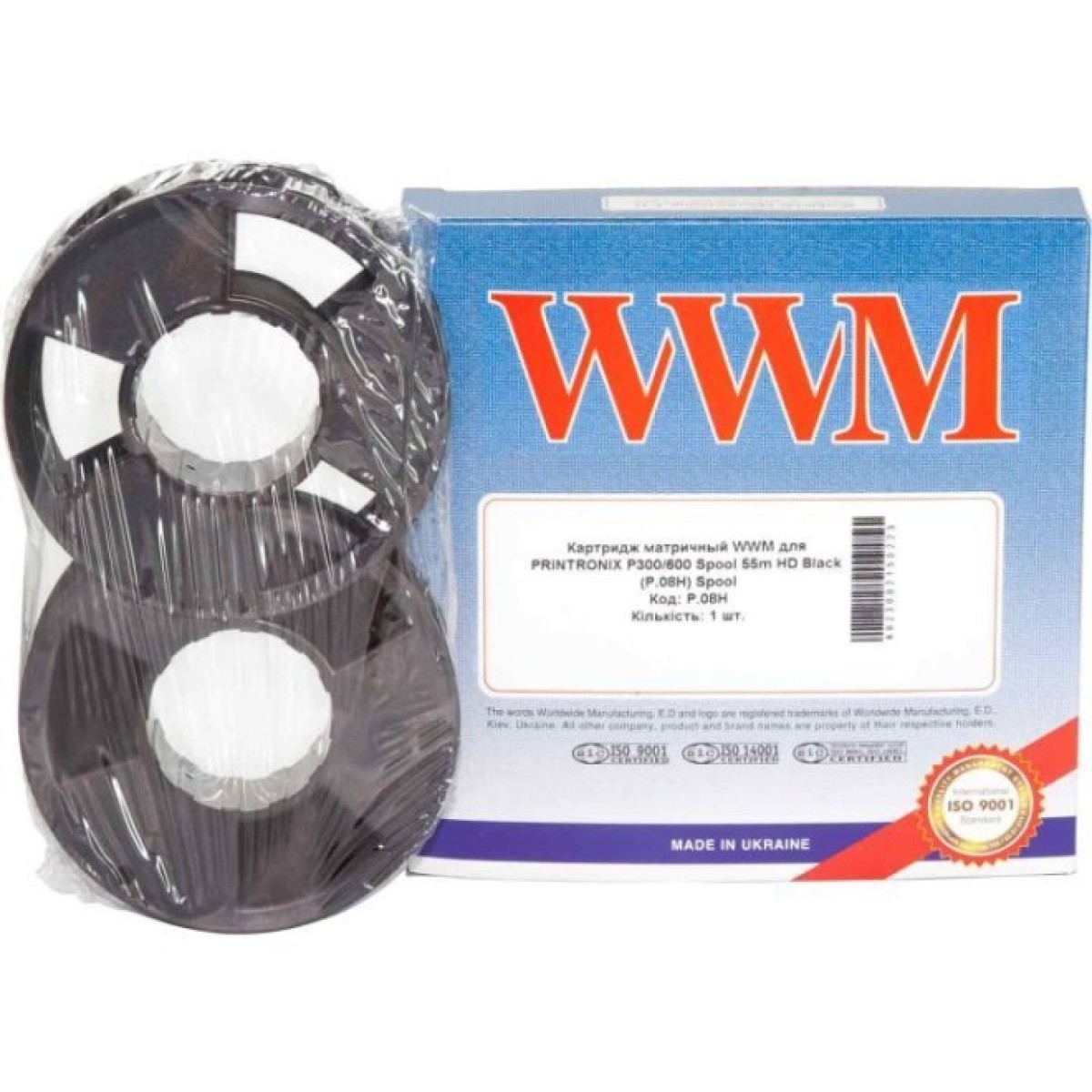 Картридж WWM PRINTRONIX P300/600 Spool 55m HD (P.08H) 256_256.jpg