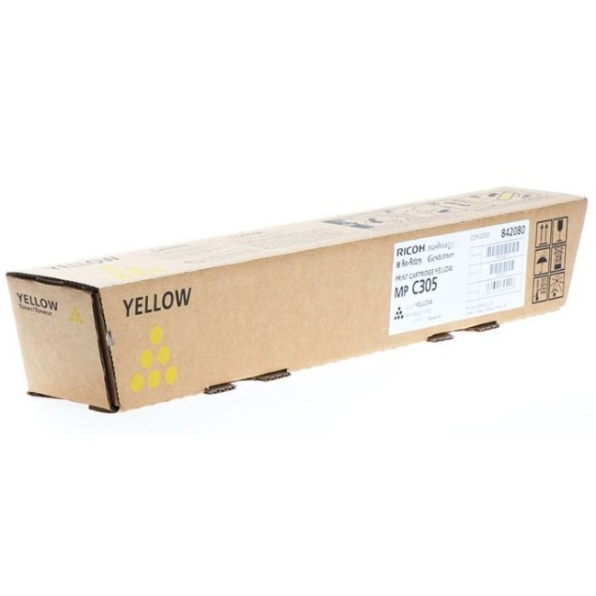 Тонер-картридж Ricoh MPC305 Yellow 6K (842080) 256_256.jpg