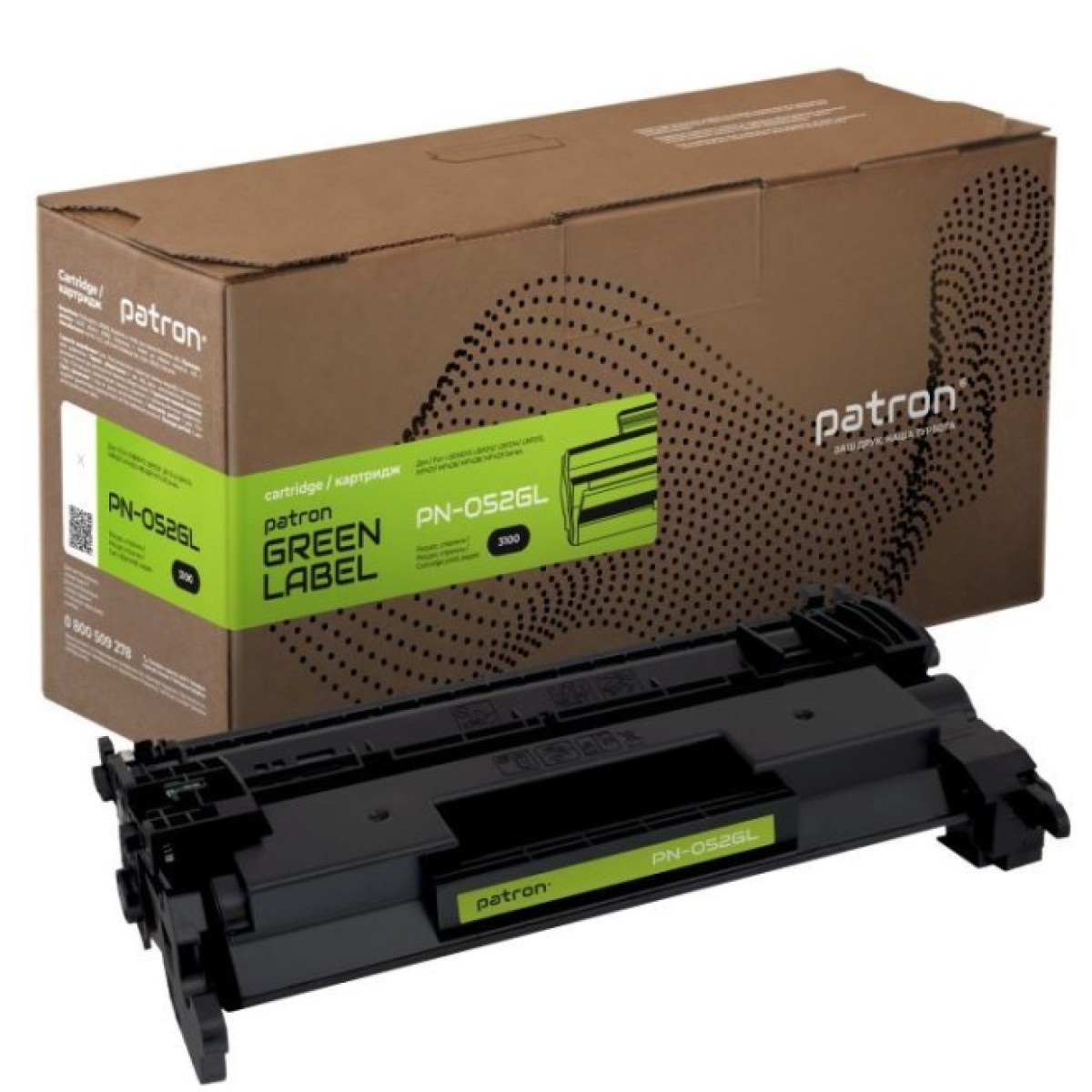 Картридж Patron CANON 052 GREEN Label (PN-052GL) 256_256.jpg