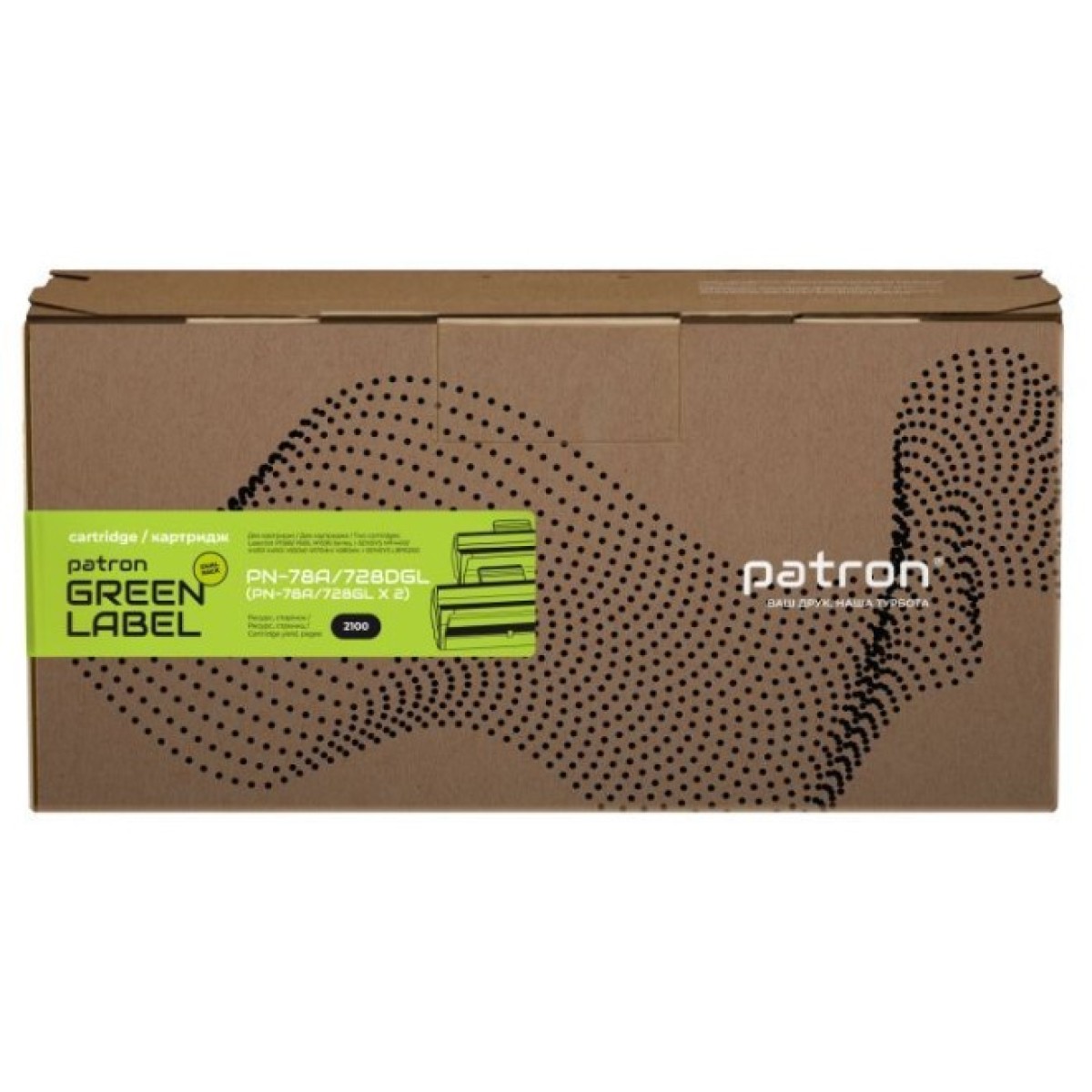 Картридж Patron HP LJ CE278A/CANON 728 GREEN Label (DUAL PACK) (PN-78A/728DGL) 98_98.jpg - фото 2