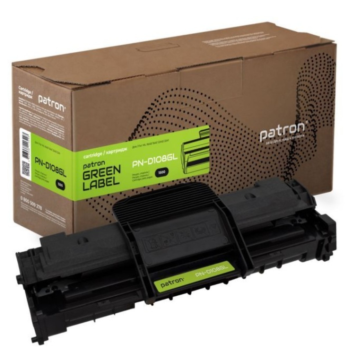 Картридж Patron SAMSUNG ML-1640(MLT-D108S) GREEN Label (PN-D108GL) 256_256.jpg