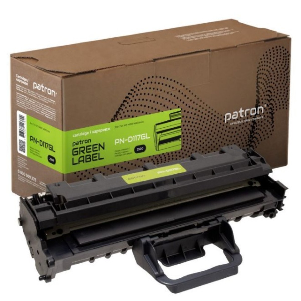 Картридж Patron SAMSUNG MLT-D117S (SCX-4650) GREEN Label (PN-D117GL) 256_256.jpg