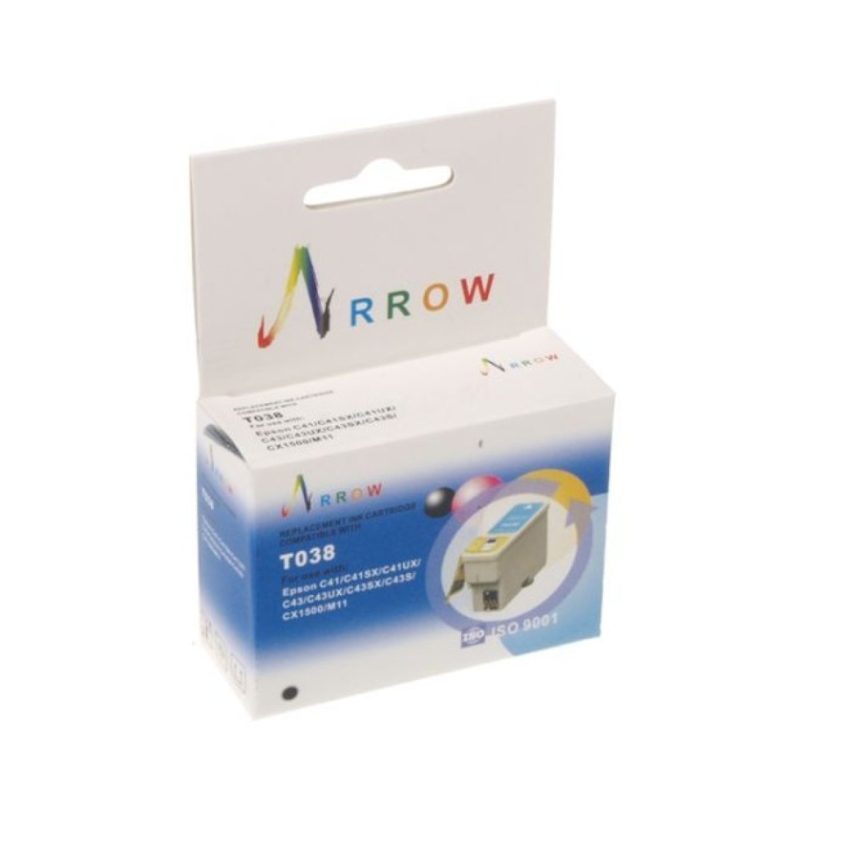 Картридж Arrow Epson Stylus C41/C43/C45 Black (T038) 256_256.jpg