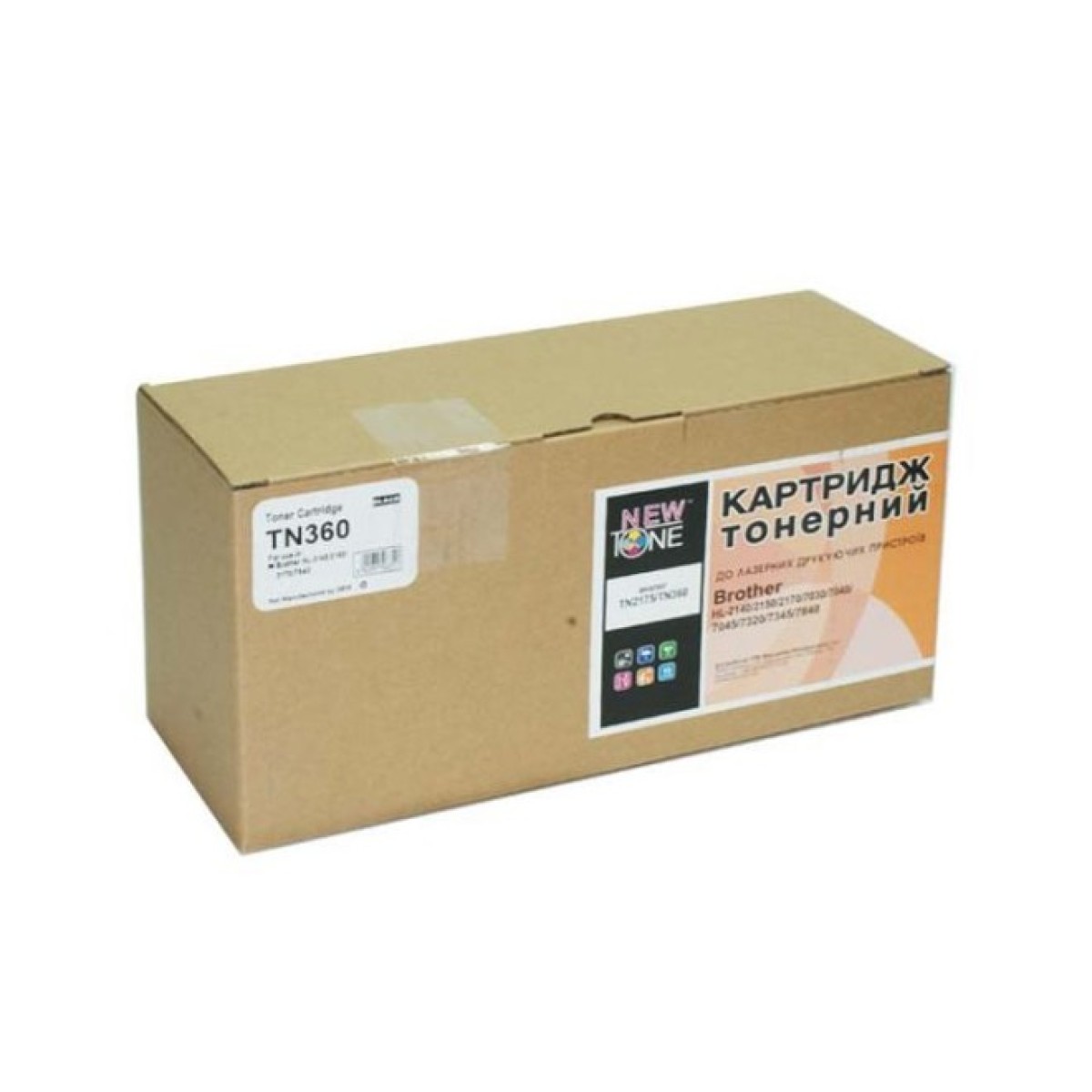 Картридж NewTone для BROTHER HL-2140/2150/2170 аналог TN2175/TN360 (TN2175E) 256_256.jpg