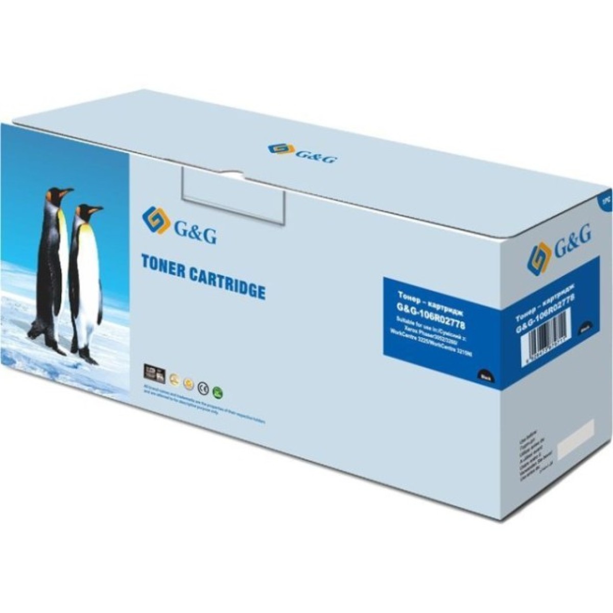 Картридж G&G Xerox P3052/3260/WC3215/3225 Black (G&G-106R02778) 256_256.jpg