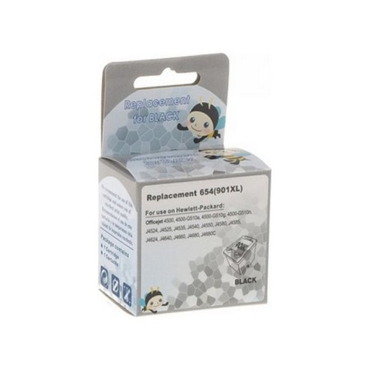 Картридж Microjet для HP №901XL Black (CC654AE) (HC-I901B) 256_256.jpg
