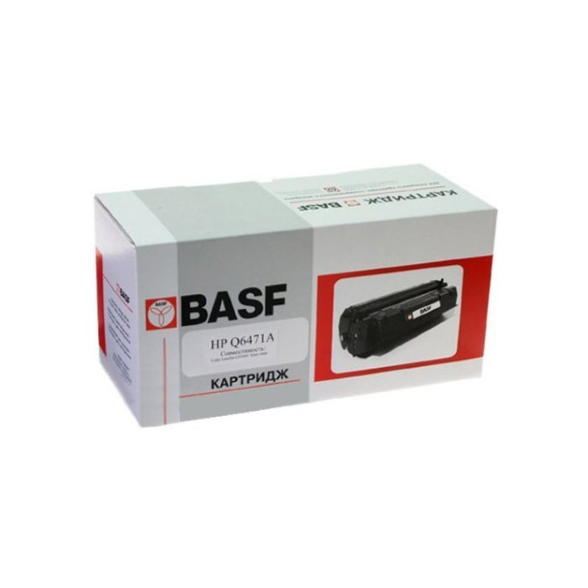 Картридж BASF для HP CLJ 3600/3800 Cyan (KT-Q6471A) 256_256.jpg