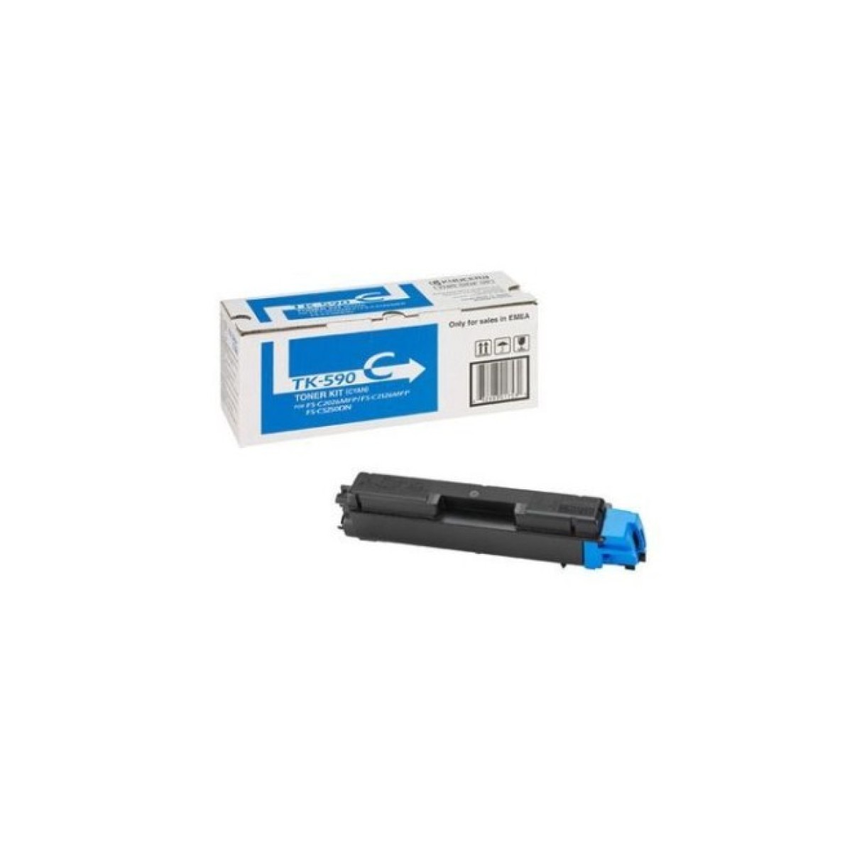 Тонер-картридж Kyocera TK-590C cyan (FS-C2026/2126/5250) (1T02KVCNL0) 256_256.jpg